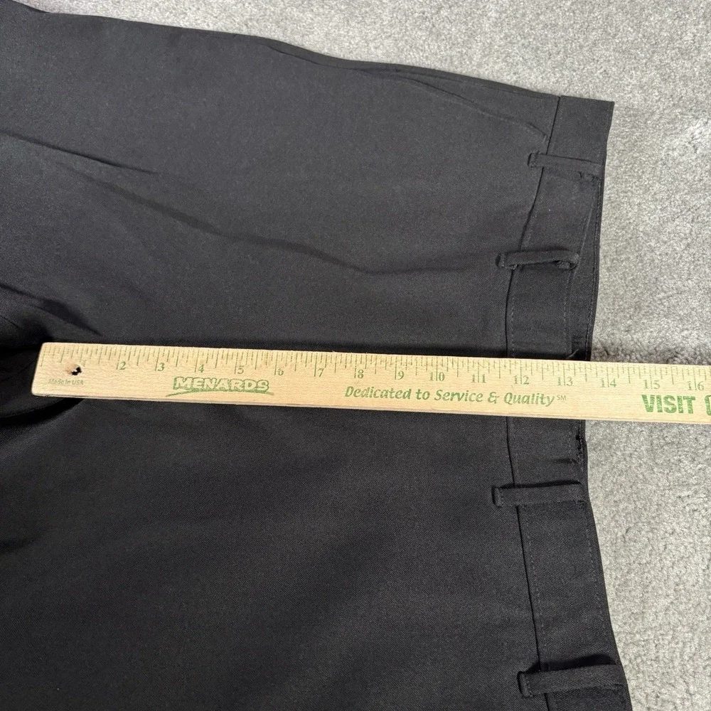 Vintage Levis Action Slacks Mens 36x34 Black Dacron Polyester Dress Pants‎ 90s